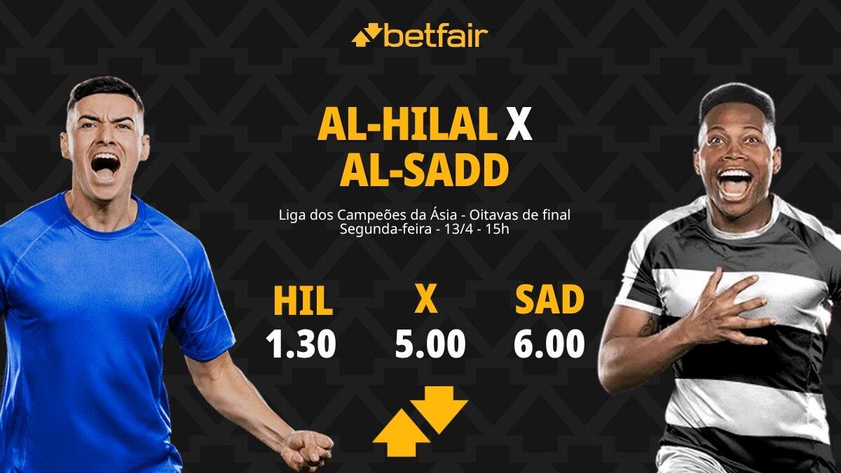 Al-Hilal x Al-Sadd - Liga dos Campeões da Ásia: Dicas, Palpites, Odds, Escalações, Horário, Onde Assistir