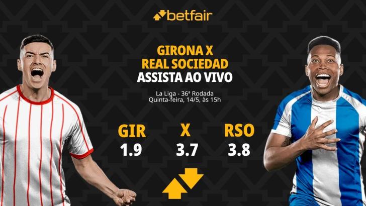 Girona x Real Sociedad - La Liga: Dicas, Palpites, Odds, Escalações, Horário, Onde Assistir