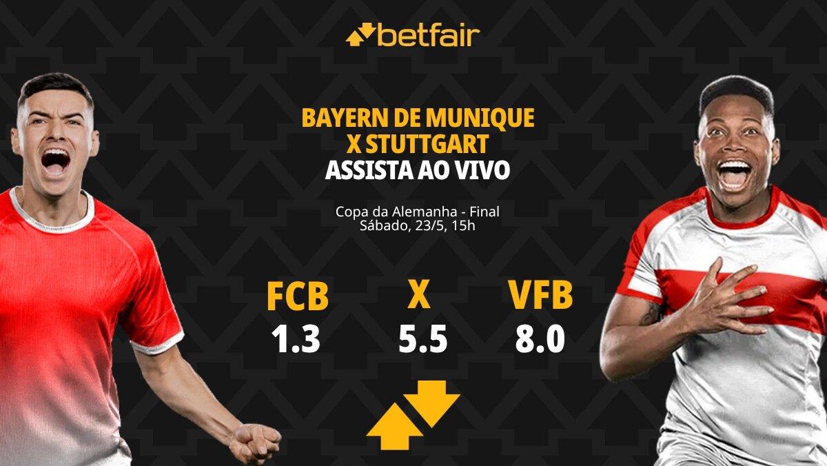 Bayern de Munique x Stuttgart - Final da Copa da Alemanha: Dicas, Palpites, Odds, Escalações, Horário, Onde Assistir