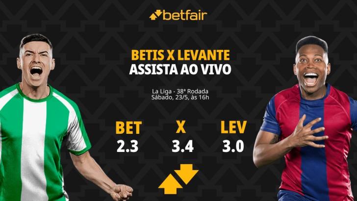 Betis x Levante - La Liga: Dicas, Palpites, Odds, Escalações, Horário, Onde Assistir