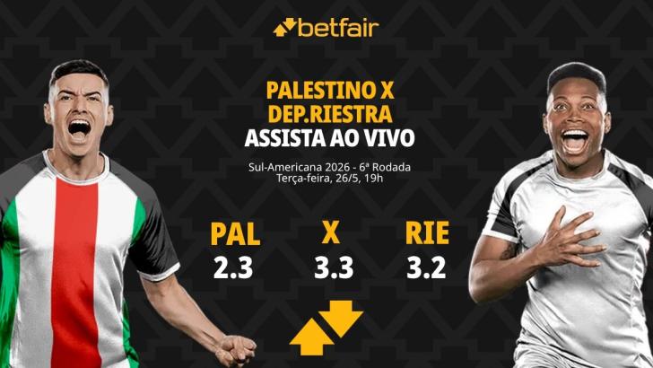 Palestino x Deportivo Riestra - Sul-Americana 2026: Dicas, Palpites, Odds, Escalações, Horário, Onde Assistir