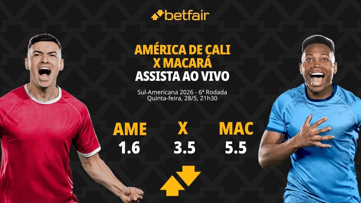 América de Cali x Macará - Sul-Americana 2026: Dicas, Palpites, Odds, Escalações, Horário, Onde Assistir