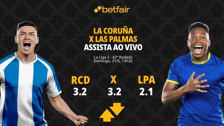La Coruña x Las Palmas - La Liga 2: Dicas, Palpites, Odds, Escalações, Horário, Onde Assistir