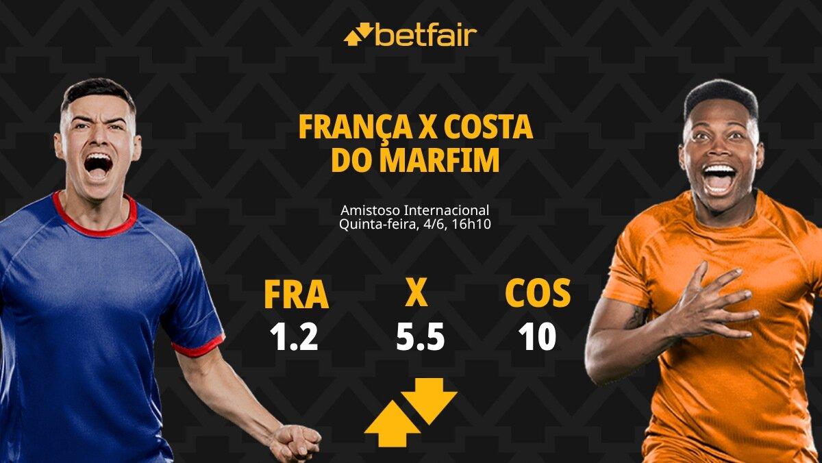 França x Costa do Marfim - Amistoso Internacional: Dicas, Palpites, Odds, Escalações, Horário, Onde Assistir