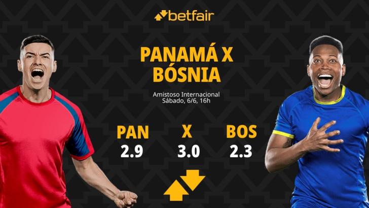 Panamá x Bósnia - Amistoso Internacional: Dicas, Palpites, Odds, Escalações, Horário, Onde Assistir