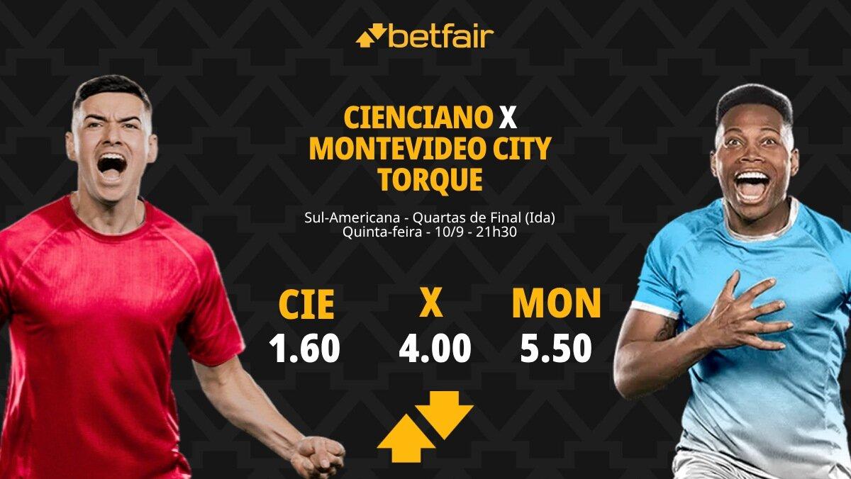 Cienciano x Montevideo City Torque - Sul-Americana: Notícias, Odds, Estatísticas, Escalações, Horário, Onde Assistir