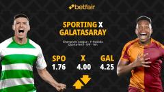Sporting x Galatasaray - Champions League: Notícias, Odds, Estatísticas, Escalações, Horário, Onde Assistir