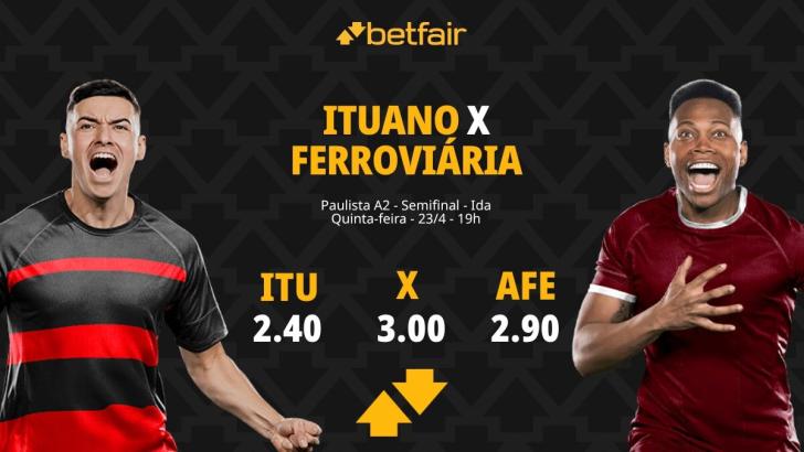 Ituano x Ferroviária - Paulistão A2 2026: Dicas, Palpites, Odds, Escalações, Horário, Onde Assistir