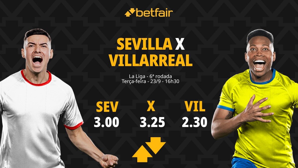 Sevilla x Villarreal - La Liga: palpites, odds, estatísticas, onde ...
