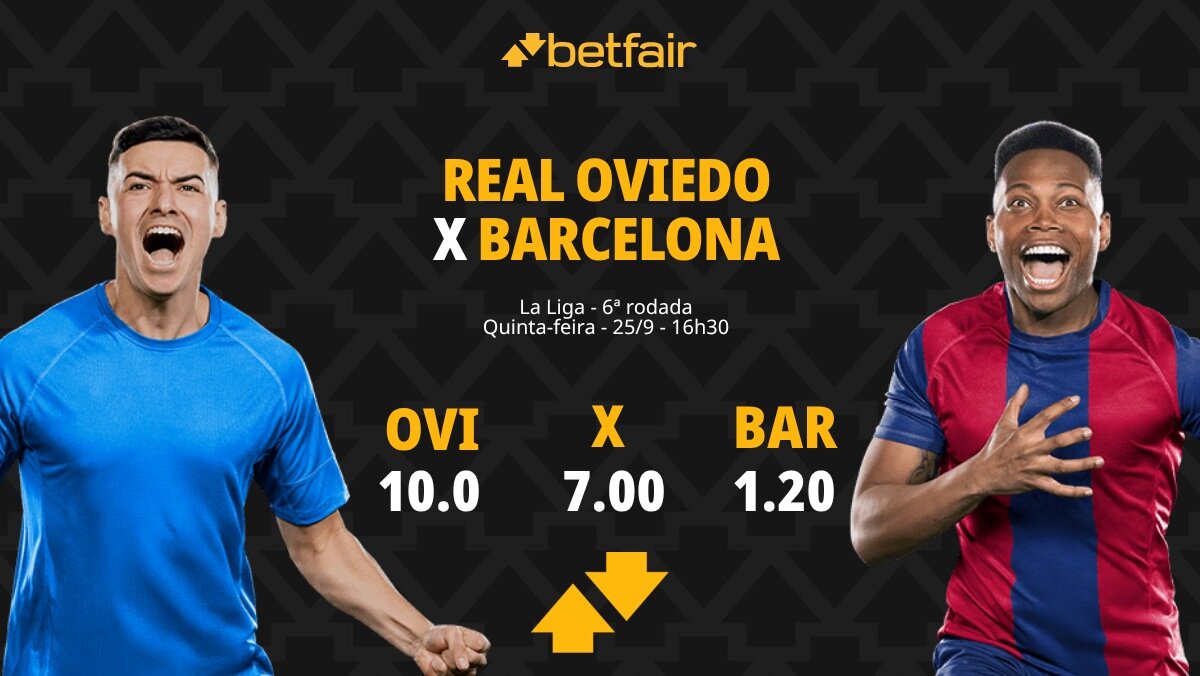 Real Oviedo x Barcelona - La Liga: palpites, odds, estatísticas, onde ...