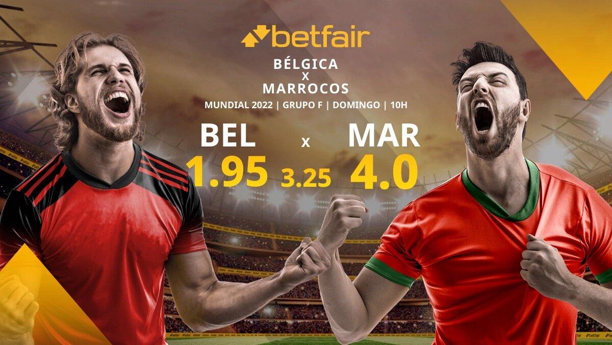 Bélgica x Marrocos: palpites, onde assistir, escalações e horário