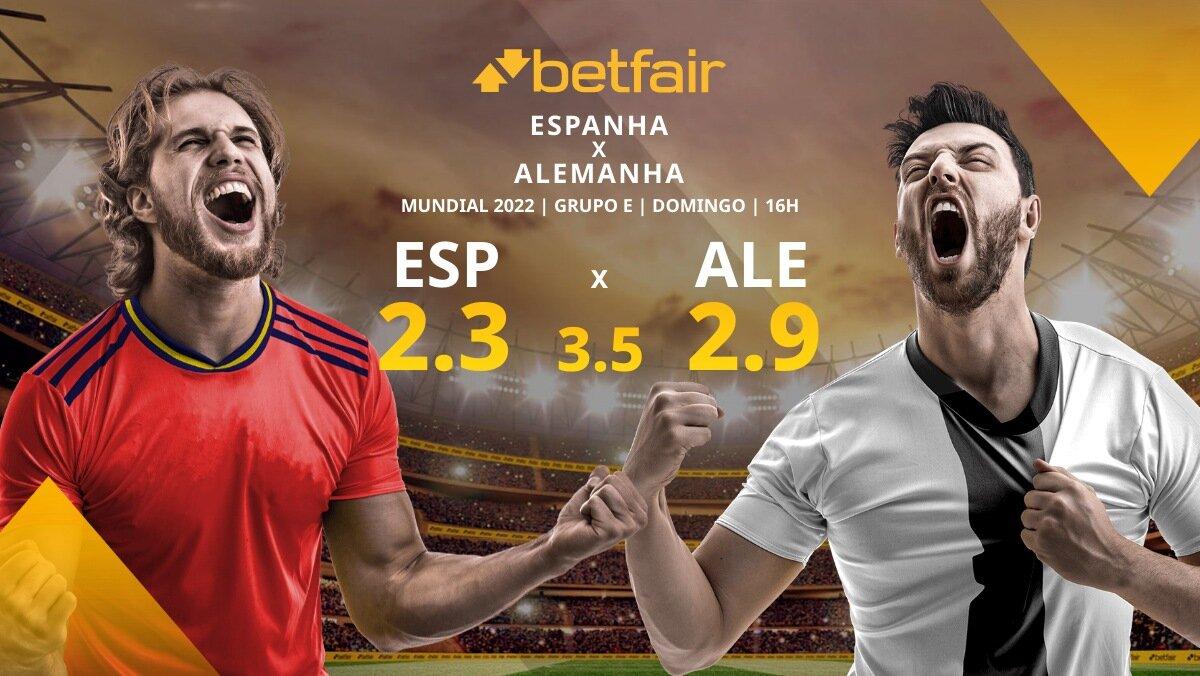 Espanha x Alemanha: palpites, onde assistir, escalações e horário