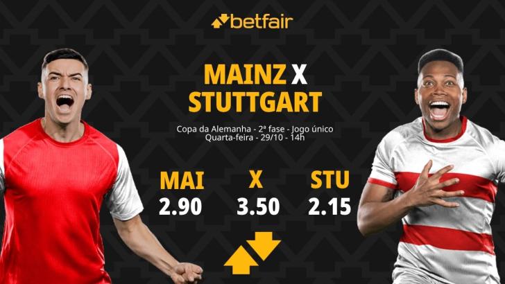 Mainz x Stuttgart - Copa da Alemanha: palpites, odds, estatísticas, onde assistir ao vivo, escalações e horário