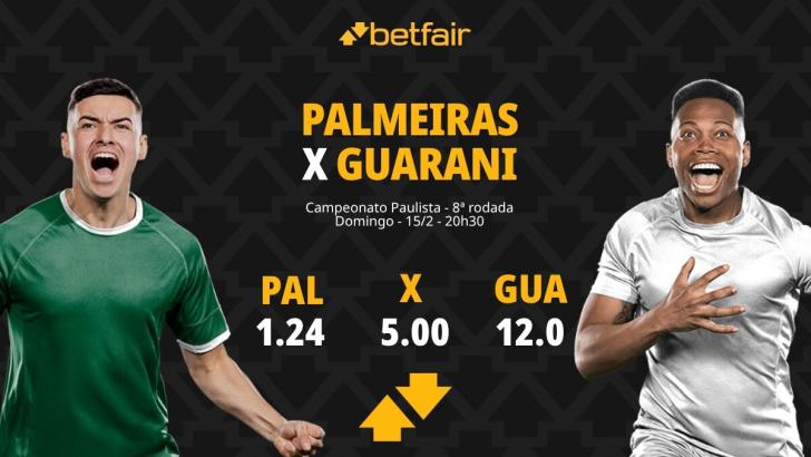 Palmeiras x Guarani: Palpites, Odds e Onde Assistir - Paulistão 2026