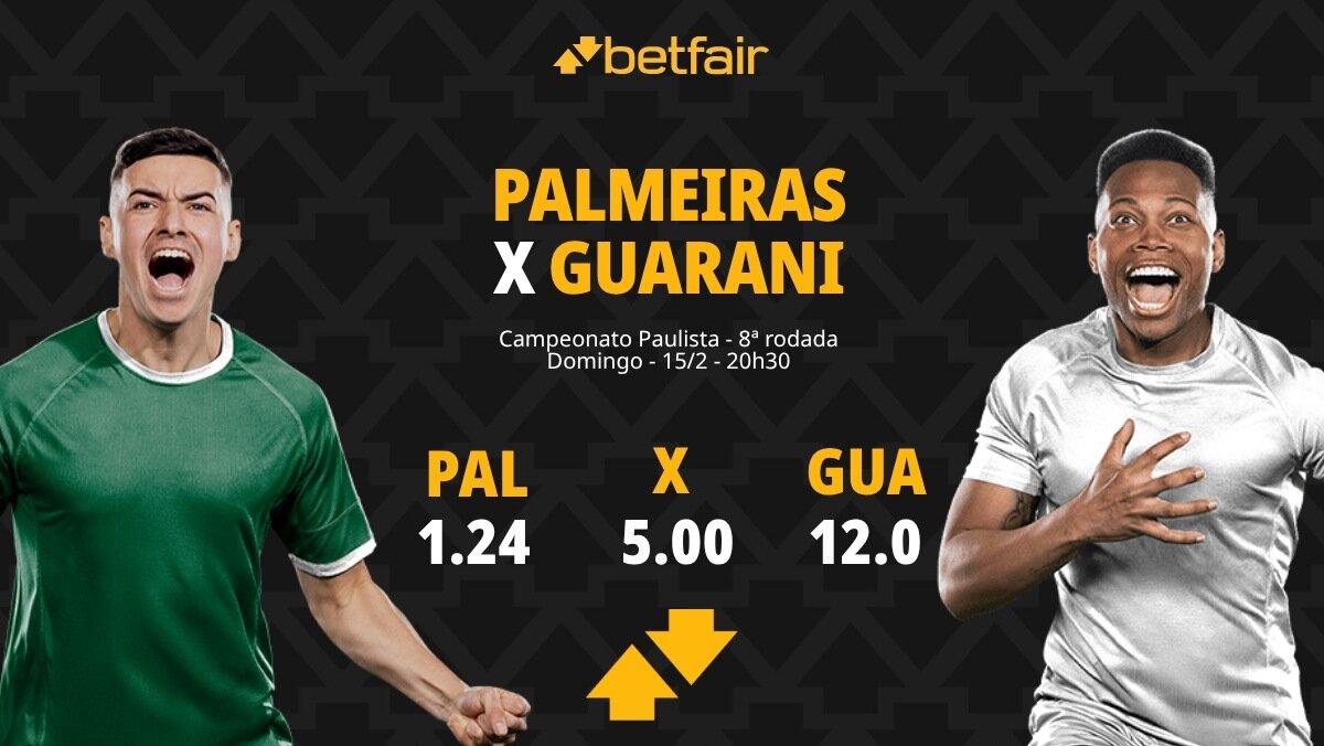Palmeiras x Guarani: Palpites, Odds e Onde Assistir - Paulistão 2026