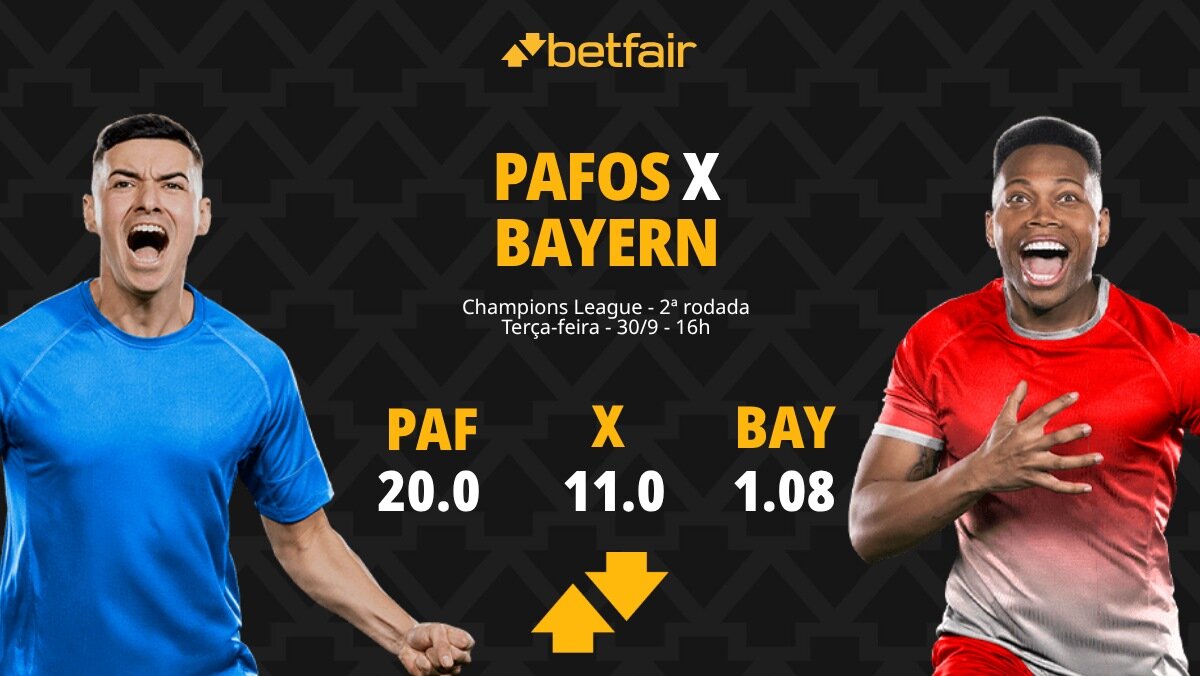 Pafos x Bayern de Munique - Champions League: palpites, odds ...