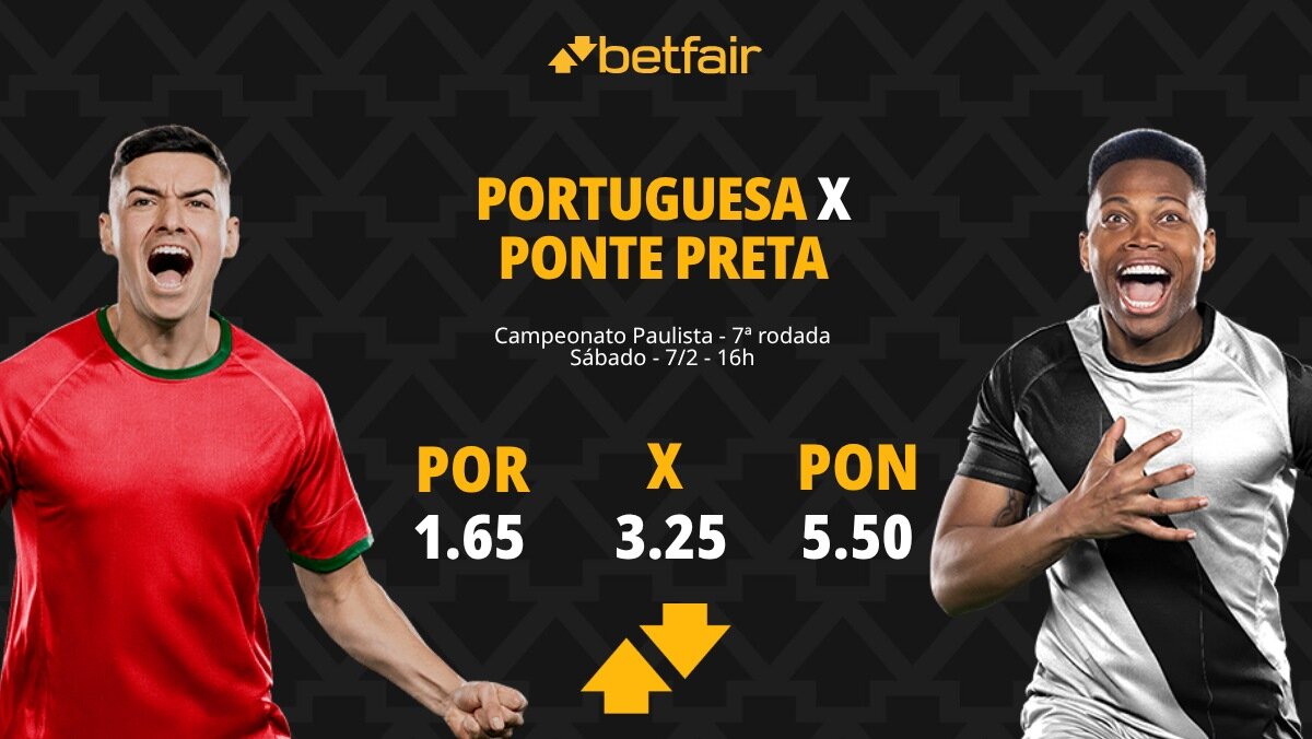 Portuguesa x Ponte Preta - Campeonato Paulista: palpites, odds ...
