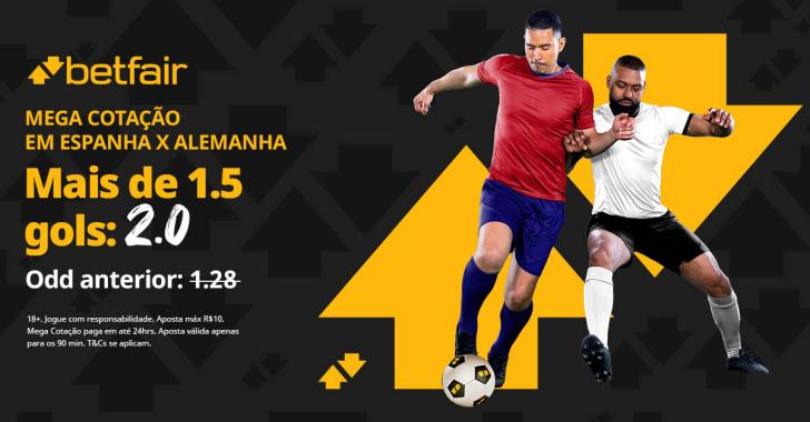 Espanha x Alemanha: palpites, odds, onde assistir ao vivo, escalações e horário