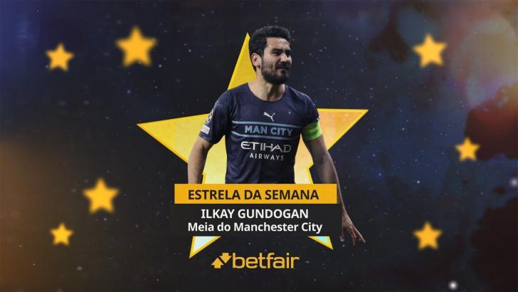 Estrela da Semana: Gundongan para o resgate do título do Man City