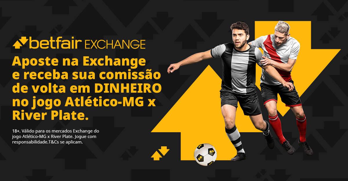 Betfair Exchange: jogão da Libertadores com comissão zero em todos os mercados!