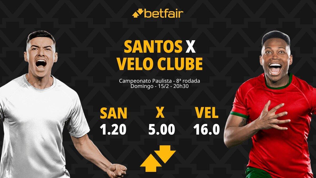 Santos x Velo Clube: Palpites, Odds e Onde Assistir - Paulistão 2026