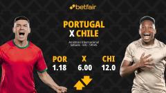 Portugal x Chile - Amistoso Internacional: Dicas, Palpites, Odds, Escalações, Horário, Onde Assistir