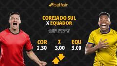 Coreia do Sul x Equador - Amistoso Internacional: Notícias, Odds, Estatísticas, Escalações, Horário, Onde Assistir