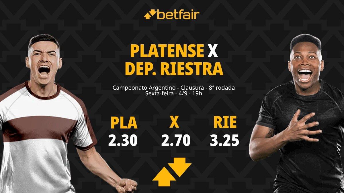 Platense x Deportivo Riestra - Campeonato Argentino: Notícias, Odds, Estatísticas, Escalações, Horário, Onde Assistir