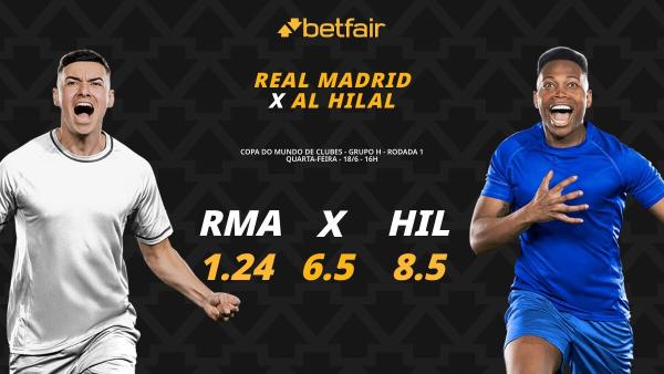 Real Madrid x Al Hilal: palpites, odds, onde assistir ao vivo ...