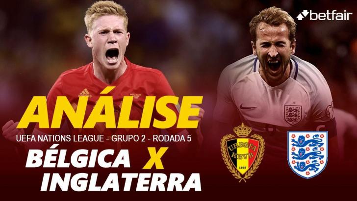 Análise Bélgica vs Inglaterra - UEFA Nations League