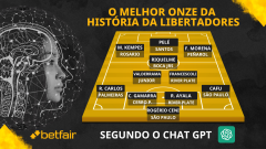 O Melhor Onze da História da Copa Libertadores de acordo com o Chat GPT