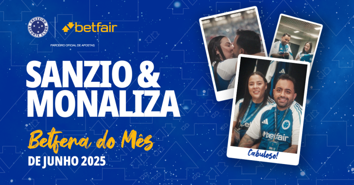 Betfera do Mês proporciona à casal de Cruzeirenses um presente de casamento único