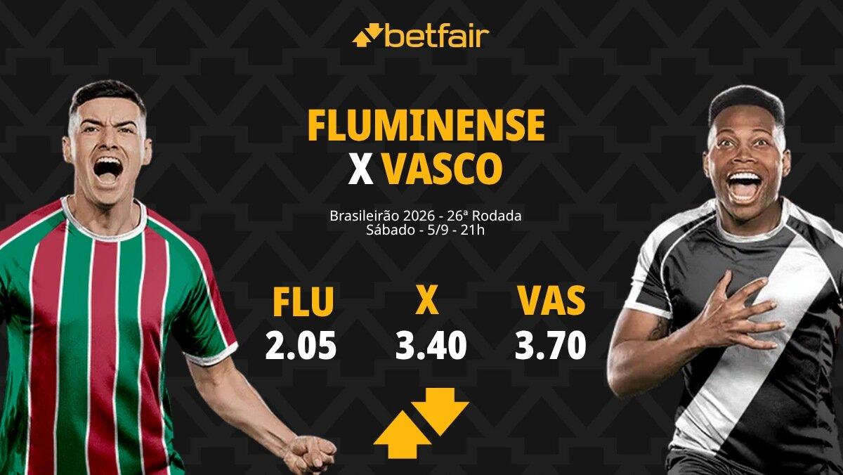 Fluminense x Vasco - Brasileirão 2026: Notícias, Odds, Estatísticas, Escalações, Horário, Onde Assistir