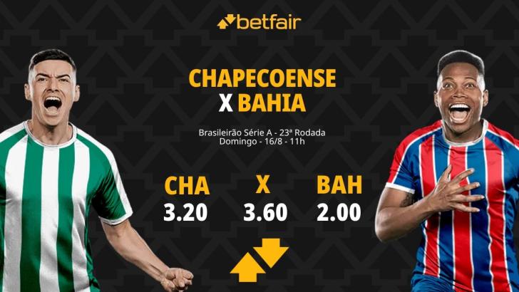 Chapecoense x Bahia - Brasileirão 2026: Notícias, Odds, Estatísticas, Escalações, Horário, Onde Assistir