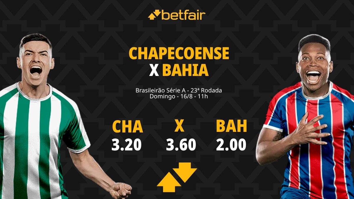 Chapecoense x Bahia - Brasileirão 2026: Notícias, Odds, Estatísticas, Escalações, Horário, Onde Assistir