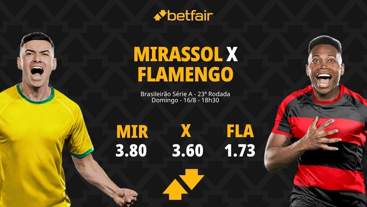 Mirassol x Flamengo - Brasileirão 2026: Notícias, Odds, Estatísticas, Escalações, Horário, Onde Assistir