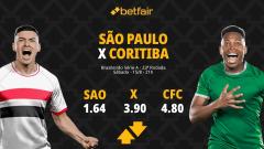 São Paulo x Coritiba - Brasileirão 2026: Notícias, Odds, Estatísticas, Escalações, Horário, Onde Assistir