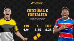 Criciúma x Fortaleza - Série B 2026: Notícias, Odds, Estatísticas, Escalações, Horário, Onde Assistir