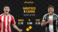 Náutico x Ceará - Série B 2026: Notícias, Odds, Estatísticas, Escalações, Horário, Onde Assistir