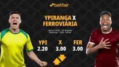 Ypiranga x Ferroviária - Série C 2026: Notícias, Odds, Estatísticas, Escalações, Horário, Onde Assistir