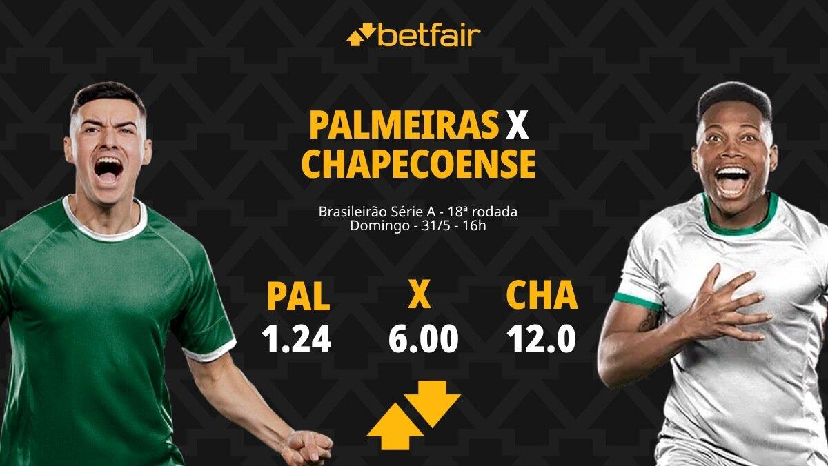 Palmeiras x Chapecoense - Brasileirão 2026: Dicas, Palpites, Odds, Escalações, Horário, Onde Assistir