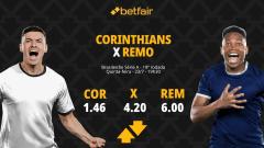 Corinthians x Remo - Brasileirão 2026: Notícias, Odds, Estatísticas, Escalações, Horário, Onde Assistir