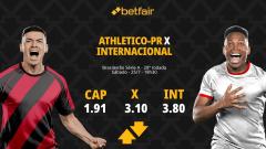 Athletico-PR x Internacional - Brasileirão 2026: Notícias, Odds, Estatísticas, Escalações, Horário, Onde Assistir
