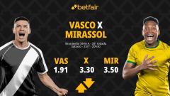 Vasco x Mirassol - Brasileirão 2026: Notícias, Odds, Estatísticas, Escalações, Horário, Onde Assistir