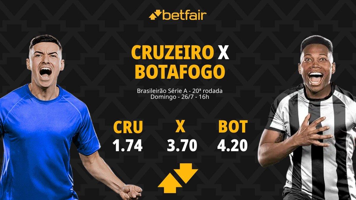 Cruzeiro x Botafogo - Brasileirão 2026: Notícias, Odds, Estatísticas, Escalações, Horário, Onde Assistir