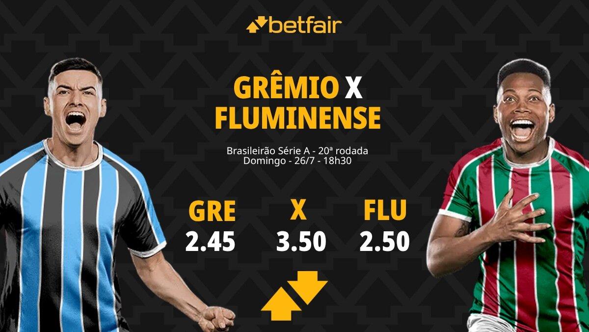 Grêmio x Fluminense - Brasileirão 2026: Notícias, Odds, Estatísticas, Escalações, Horário, Onde Assistir