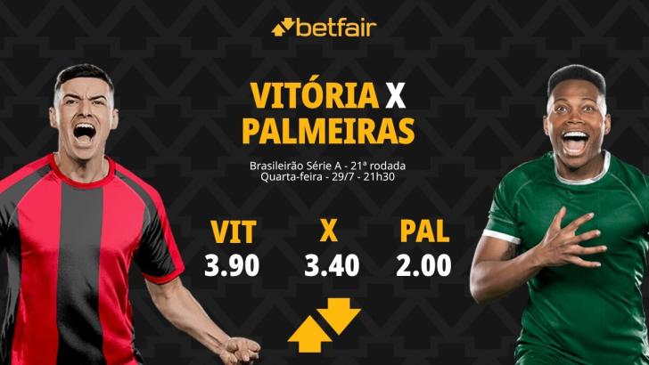 Vitória x Palmeiras - Brasileirão 2026: Notícias, Odds, Estatísticas, Escalações, Horário, Onde Assistir