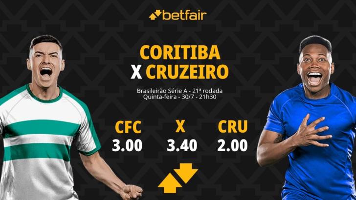 Coritiba x Cruzeiro - Brasileirão 2026: Notícias, Odds, Estatísticas, Escalações, Horário, Onde Assistir