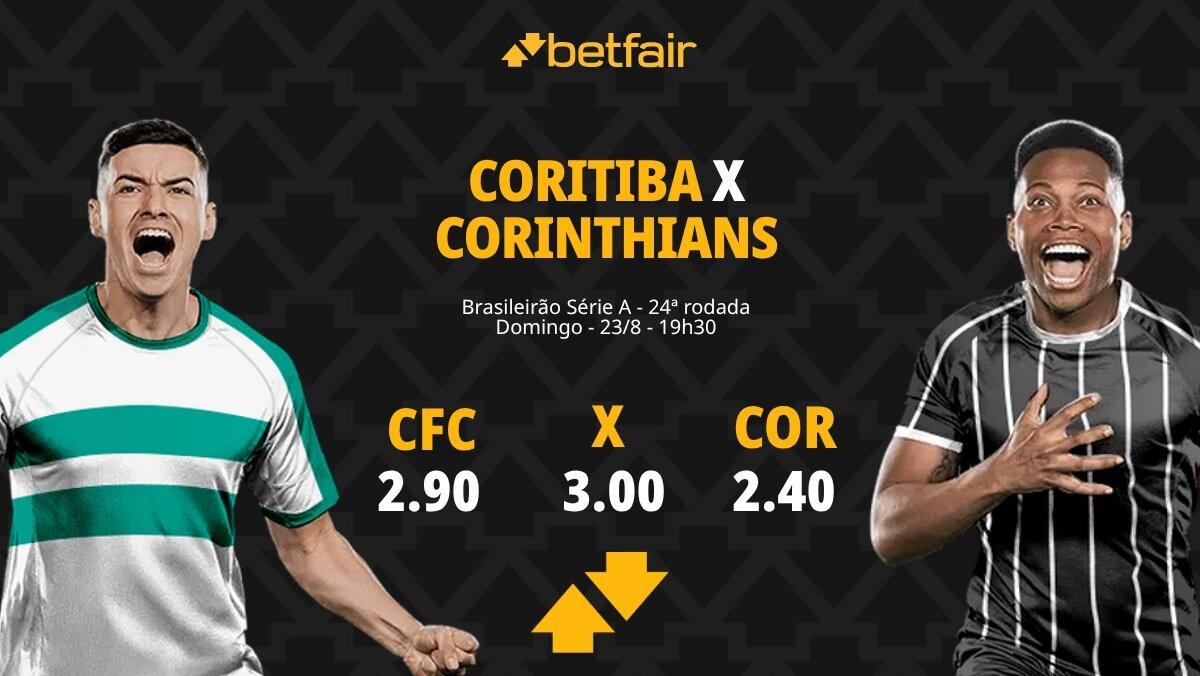 Coritiba x Corinthians - Brasileirão 2026: Notícias, Odds, Estatísticas, Escalações, Horário, Onde Assistir