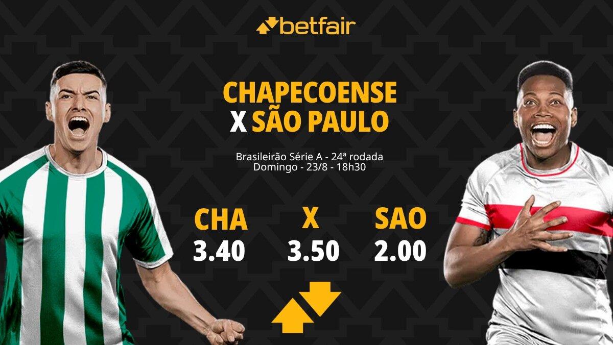 Chapecoense x São Paulo - Brasileirão 2026: Notícias, Odds, Estatísticas, Escalações, Horário, Onde Assistir